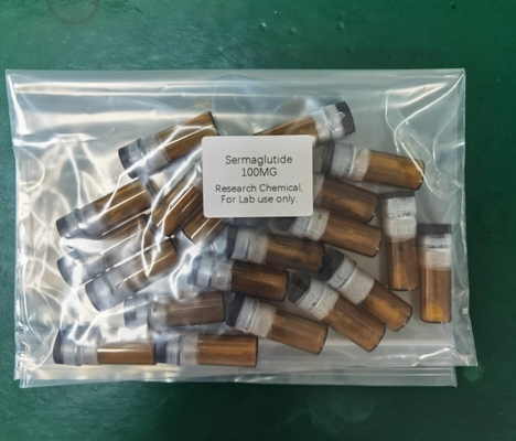 ওজন হ্রাস GLP-1 পেপটাইড বিশুদ্ধতা 99% 2mg 5mg 10mg Semaglutide CAS 910463-68-2